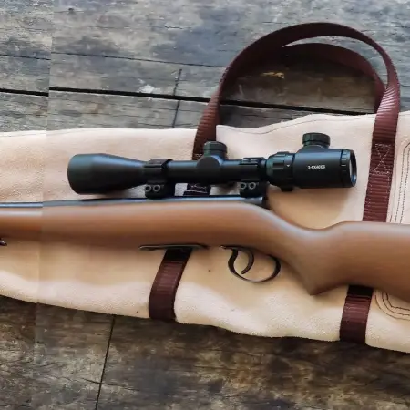 Custom Leather rifle bag